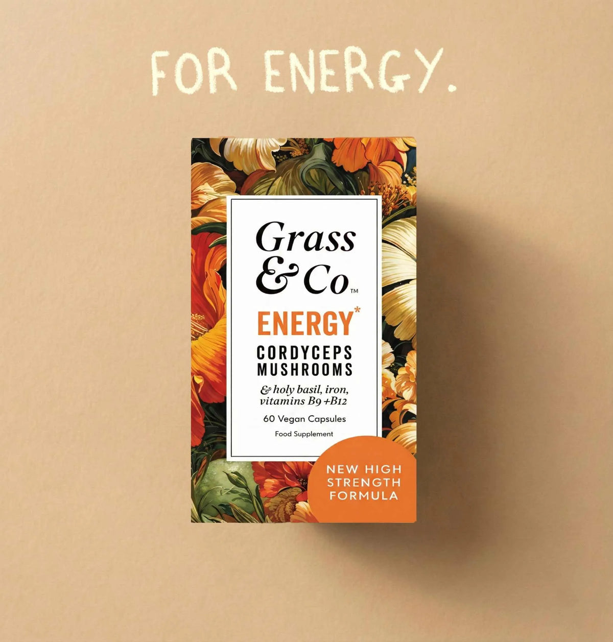 ENERGY | Cordyceps Mushroom Capsules, image 1