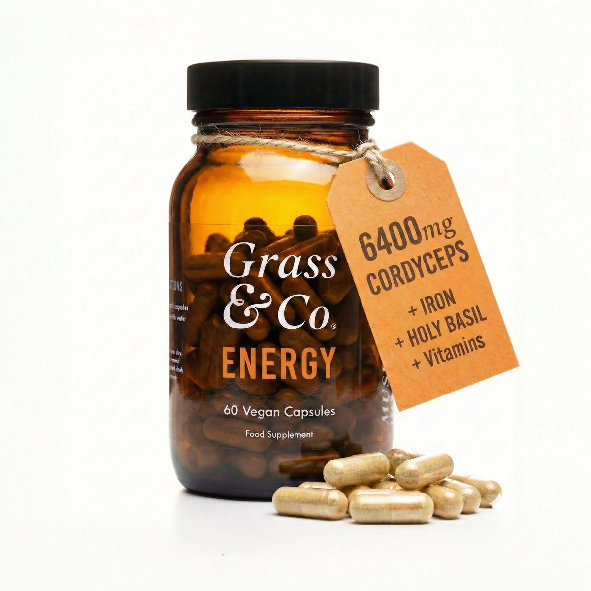 ENERGY | Cordyceps Mushroom Capsules, image 10