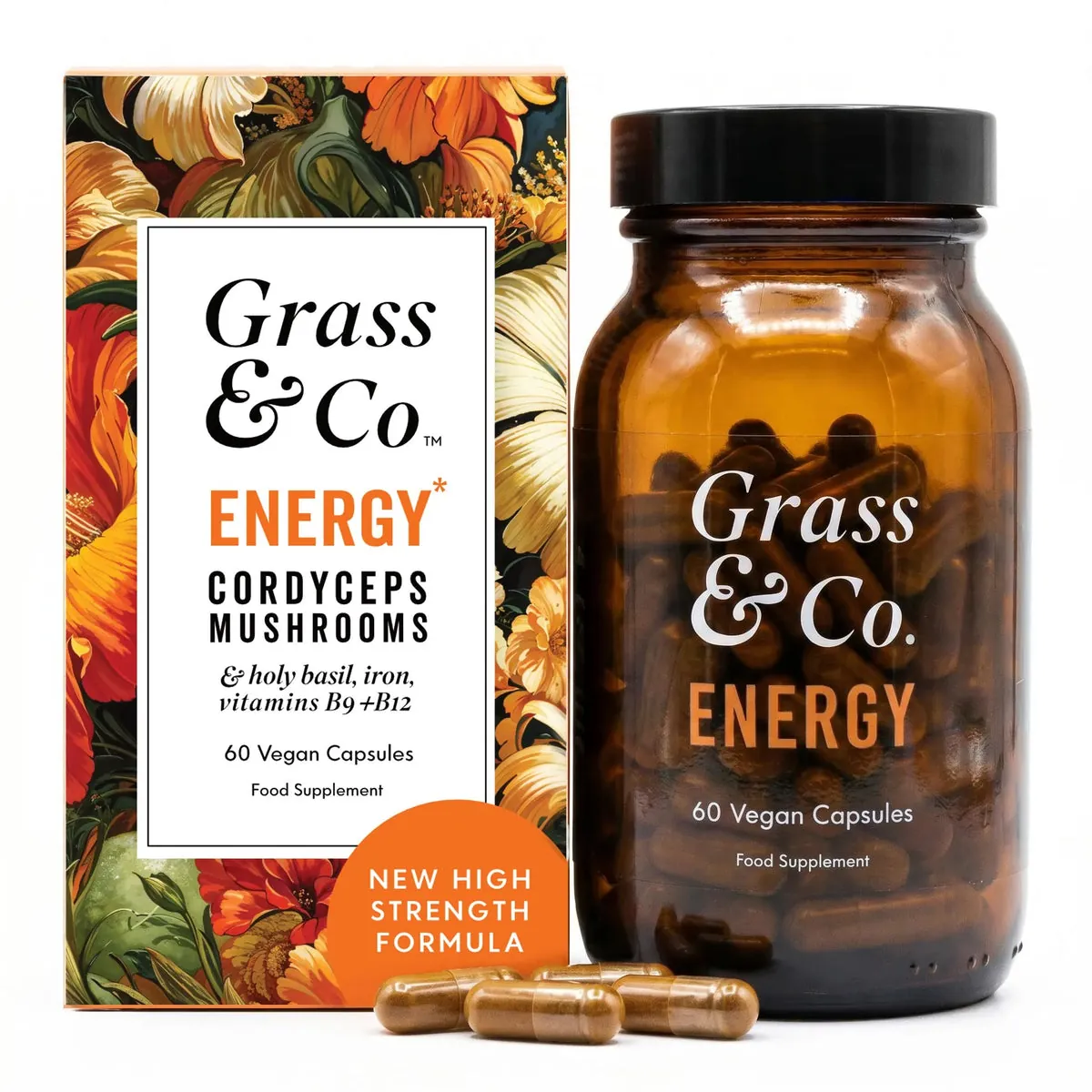 ENERGY | Cordyceps Mushroom Capsules, image 3