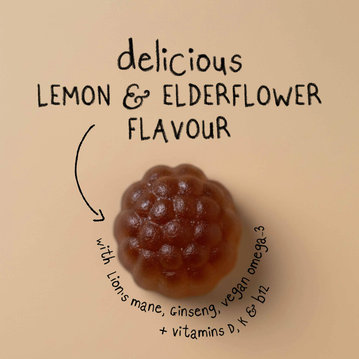 FOCUS MAX | Lion's Mane Mushroom Gummies, image 3