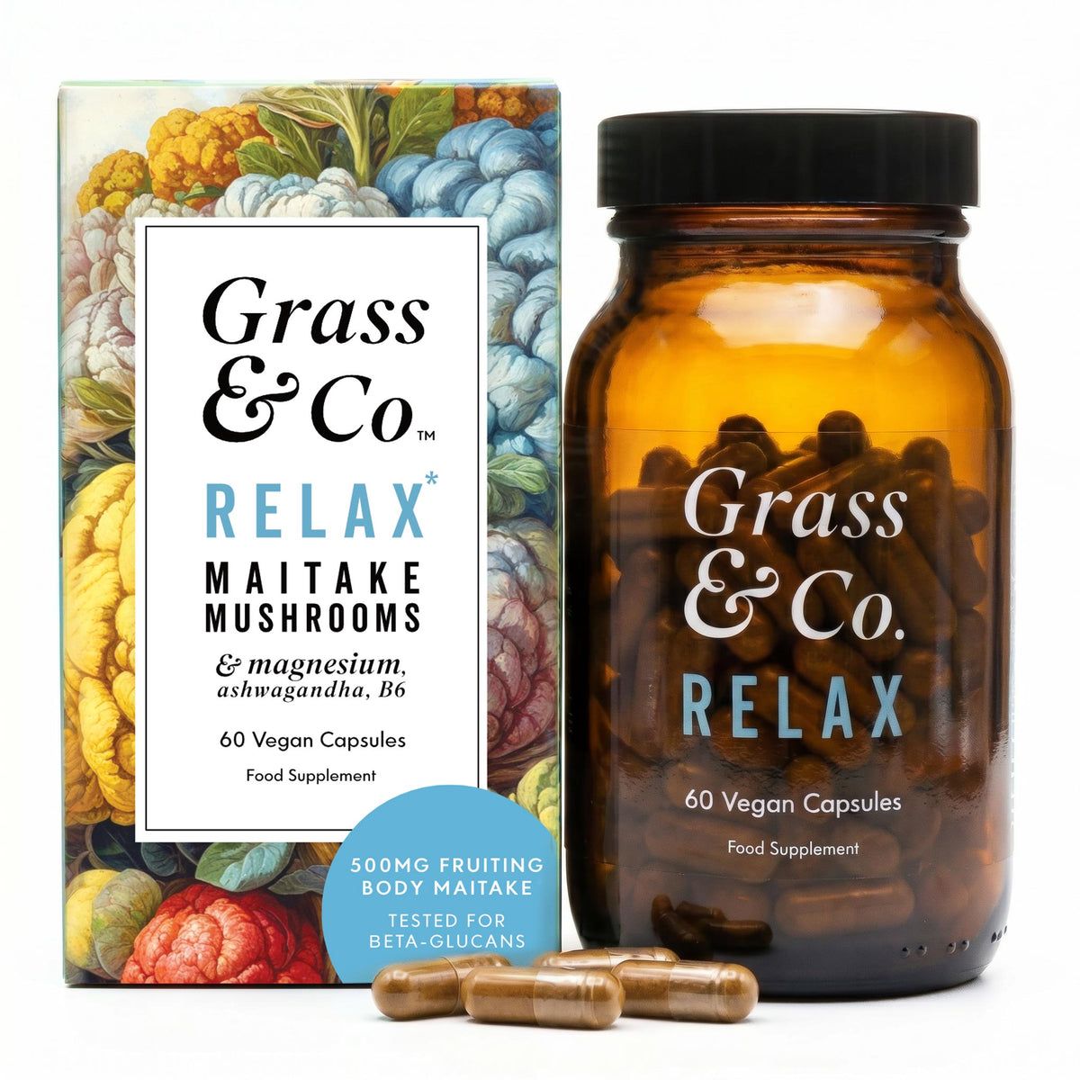 RELAX | Maitake Mushroom Capsules, image 4